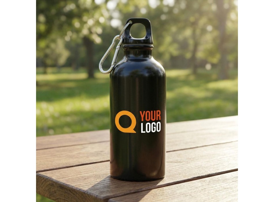 Borraccia in acciaio inox 304 riciclato a parete singola 400 ml Sable FullGadgets.com