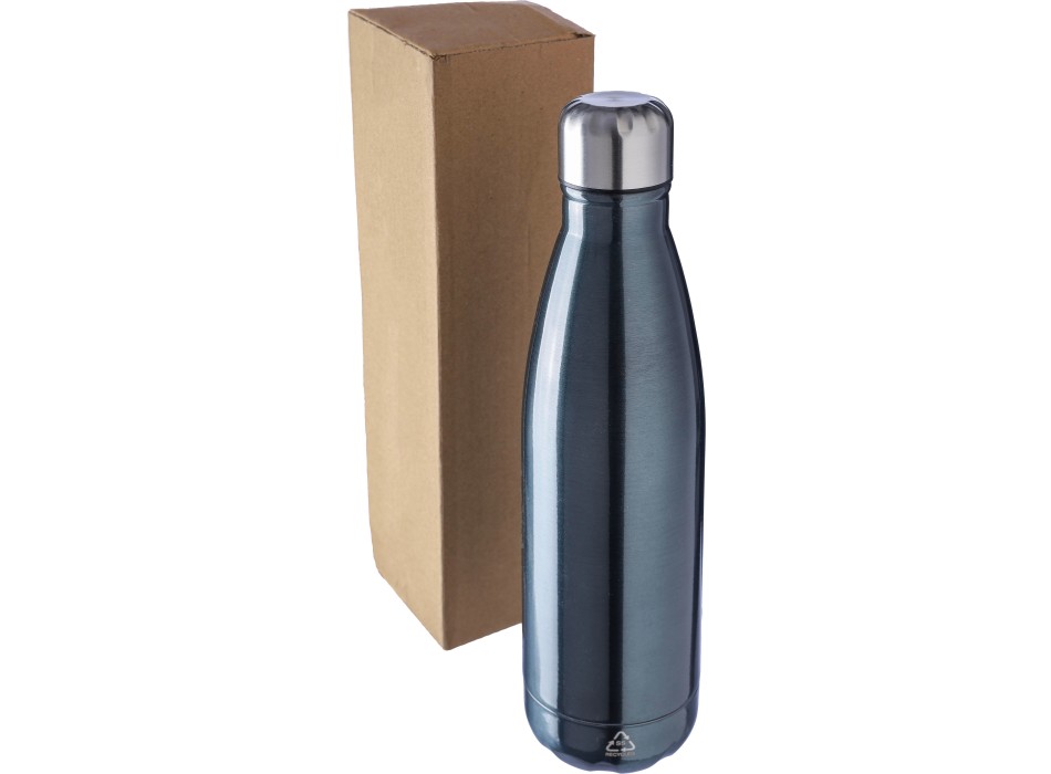 Borraccia in acciaio inox 304 riciclato a singola parete capacità 650 ml Cliff FullGadgets.com