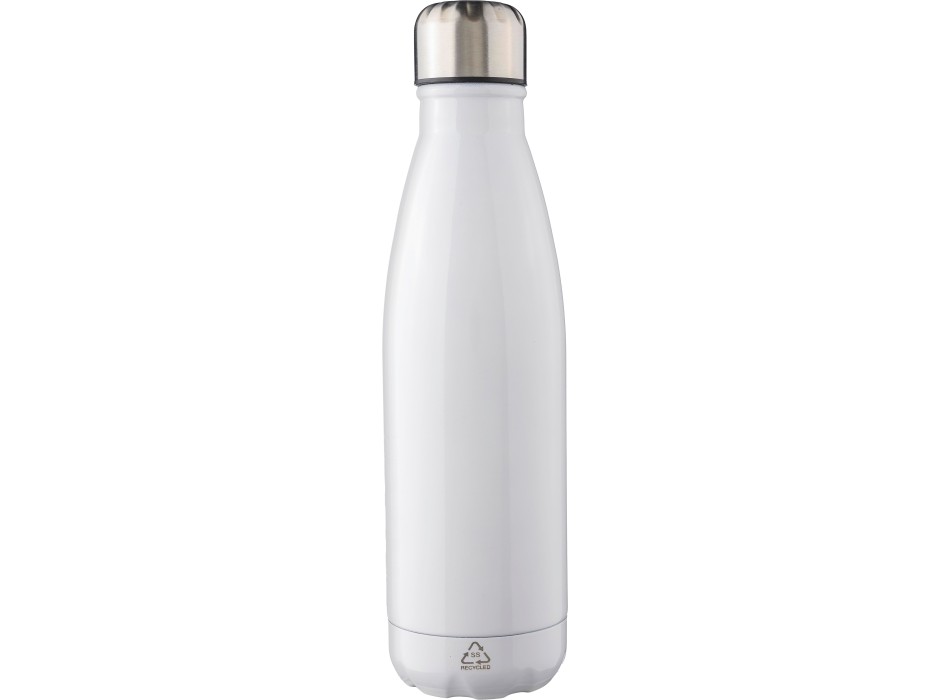 Borraccia in acciaio inox 304 riciclato a singola parete capacità 650 ml Cliff FullGadgets.com