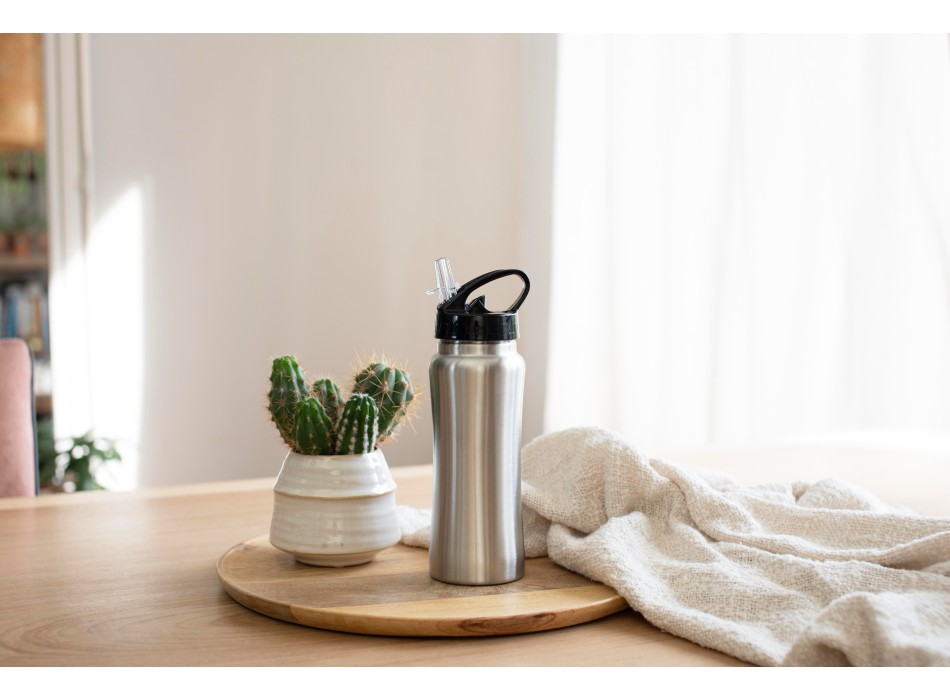 Borraccia in acciaio inox, capacità 600 ml Serena FullGadgets.com
