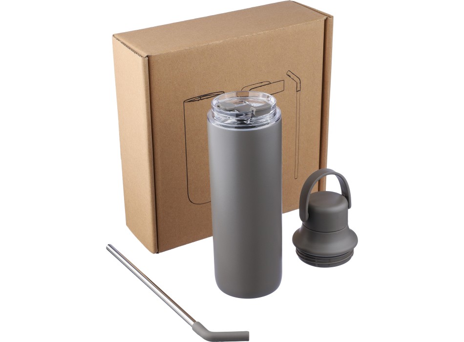 Borraccia in acciaio inox, doppia parete 500 ml Omari FullGadgets.com