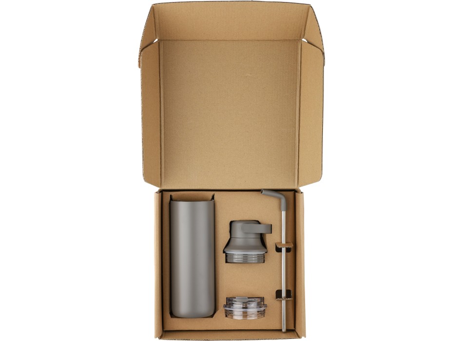 Borraccia in acciaio inox, doppia parete 500 ml Omari FullGadgets.com