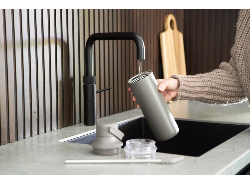 Borraccia in acciaio inox, doppia parete 500 ml Omari FullGadgets.com