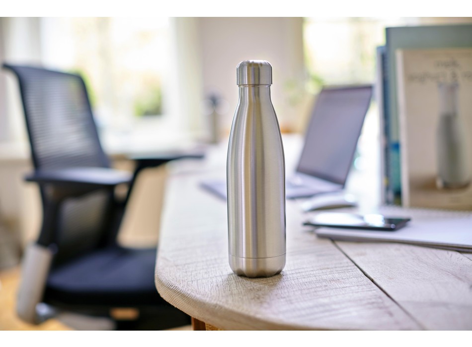 Borraccia in acciaio inox, doppia parete, capacità 500 ml Lombok FullGadgets.com