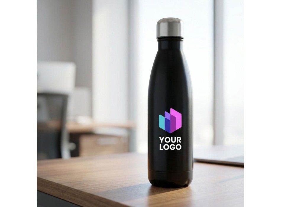 Borraccia in acciaio inox, doppia parete, capacità 500 ml riciclato Lombok FullGadgets.com