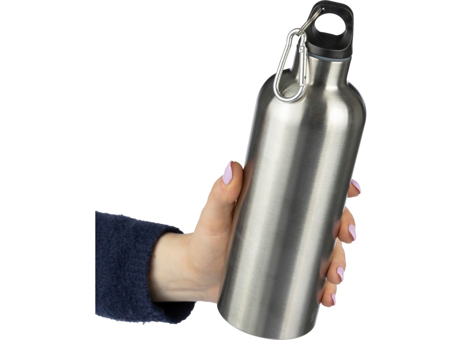 Borraccia in acciaio inox riciclato a parete singola 750 ml Emeric FullGadgets.com