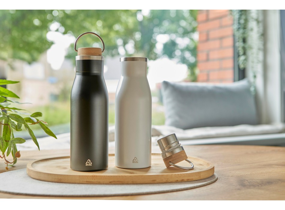 Borraccia in acciaio inox riciclato Aline FullGadgets.com