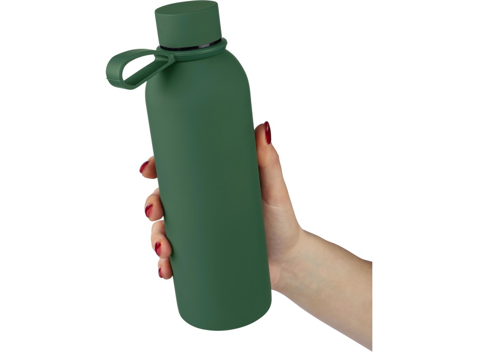 Borraccia in acciaio inox riciclato doppia parete 500 ml Sena FullGadgets.com