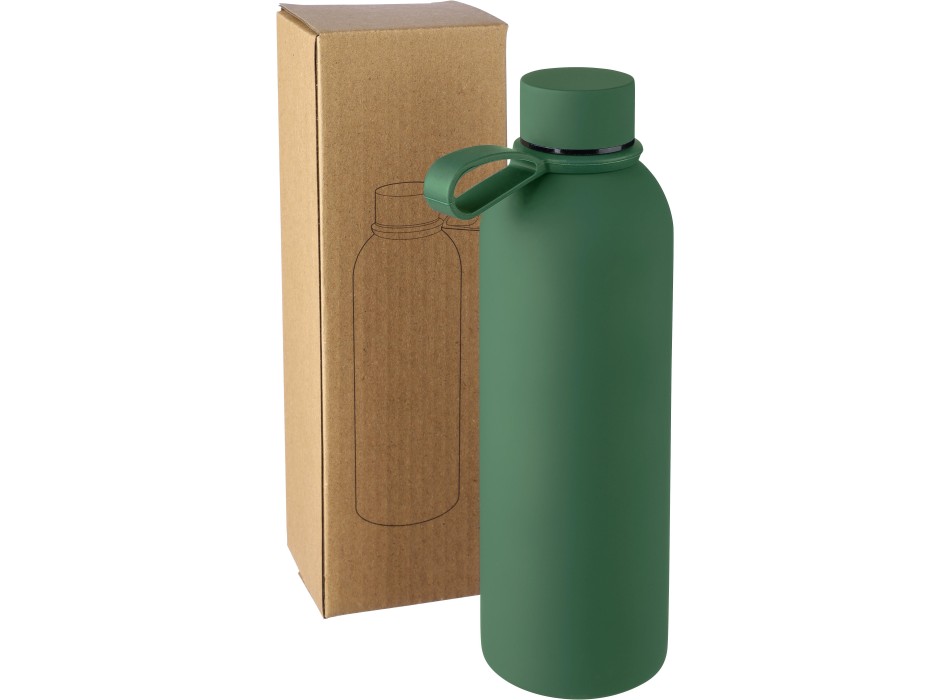 Borraccia in acciaio inox riciclato doppia parete 500 ml Sena FullGadgets.com