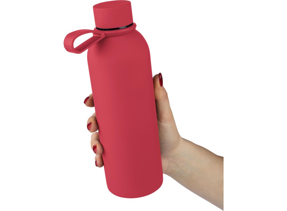 Borraccia in acciaio inox riciclato doppia parete 500 ml Sena FullGadgets.com