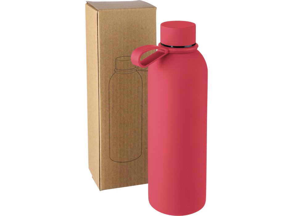 Borraccia in acciaio inox riciclato doppia parete 500 ml Sena FullGadgets.com