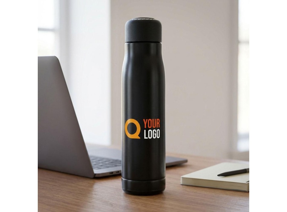 Borraccia in acciaio inox riciclato doppia parete 500 ml Solene FullGadgets.com