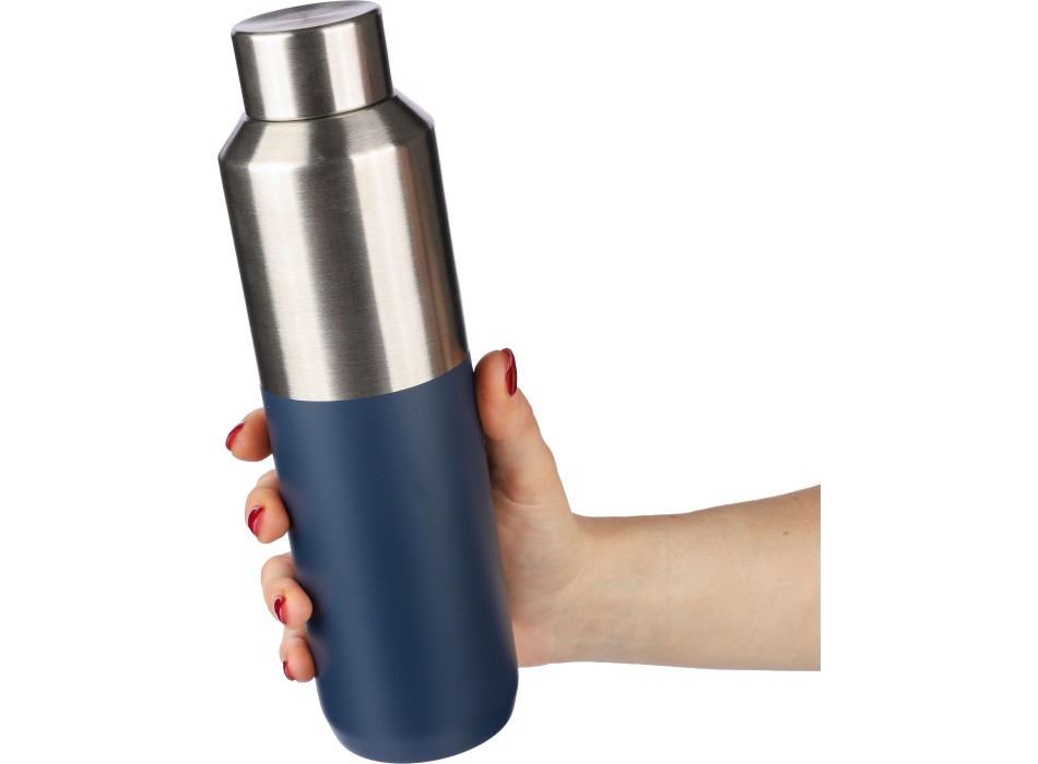 Borraccia in acciaio inox riciclato doppia parete 600 ml Esen FullGadgets.com