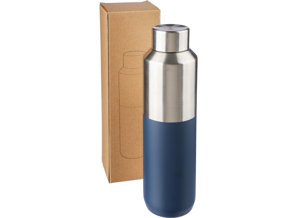 Borraccia in acciaio inox riciclato doppia parete 600 ml Esen FullGadgets.com