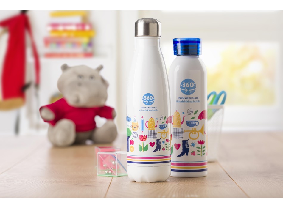 Borraccia in acciaio inox, singola parete, capacità 650 ml Sumatra FullGadgets.com