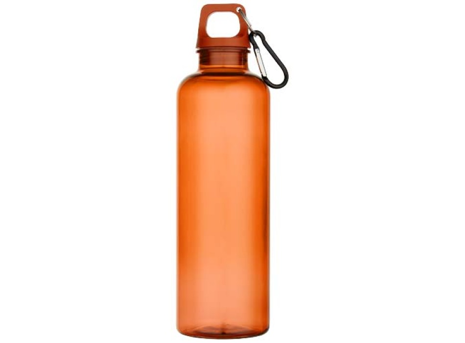 Borraccia in plastica riciclata certificata RCS da 750 ml con moschettone Oregon FullGadgets.com