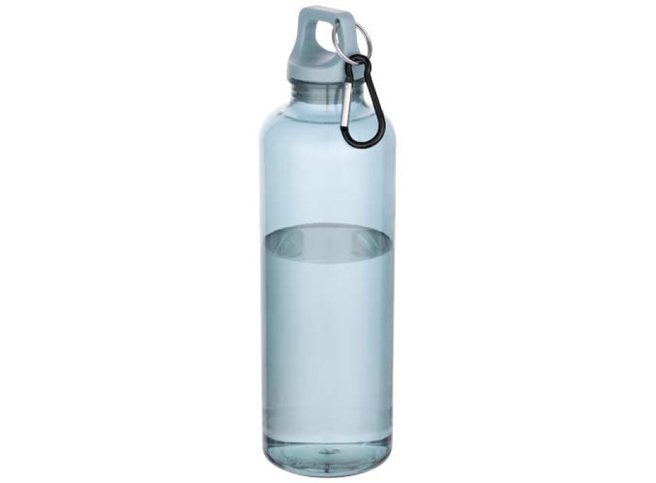 Borraccia in plastica riciclata certificata RCS da 750 ml con moschettone Oregon FullGadgets.com