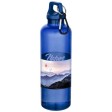 Borraccia in plastica riciclata certificata RCS da 750 ml con moschettone Oregon FullGadgets.com