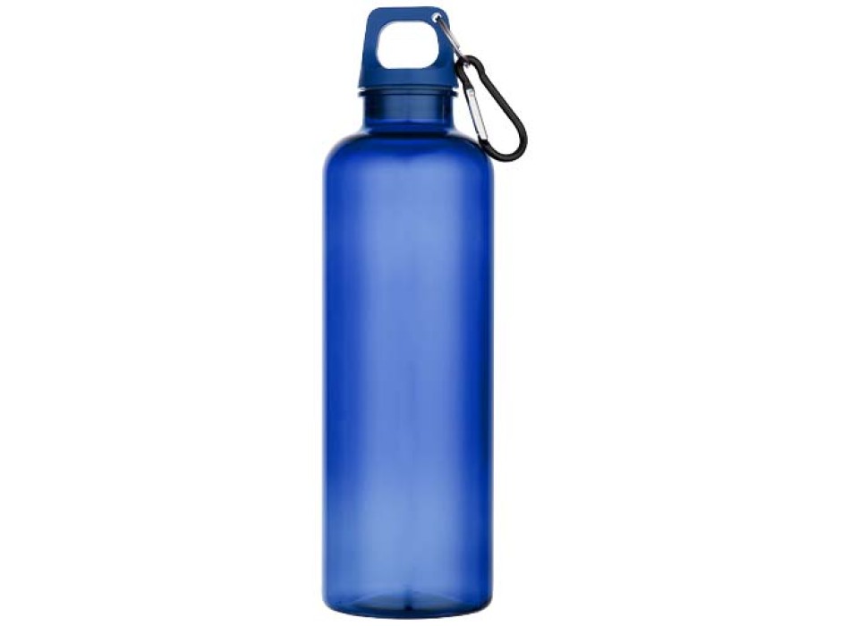 Borraccia in plastica riciclata certificata RCS da 750 ml con moschettone Oregon FullGadgets.com