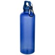 Borraccia in plastica riciclata certificata RCS da 750 ml con moschettone Oregon FullGadgets.com