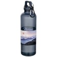 Borraccia in plastica riciclata certificata RCS da 750 ml con moschettone Oregon FullGadgets.com