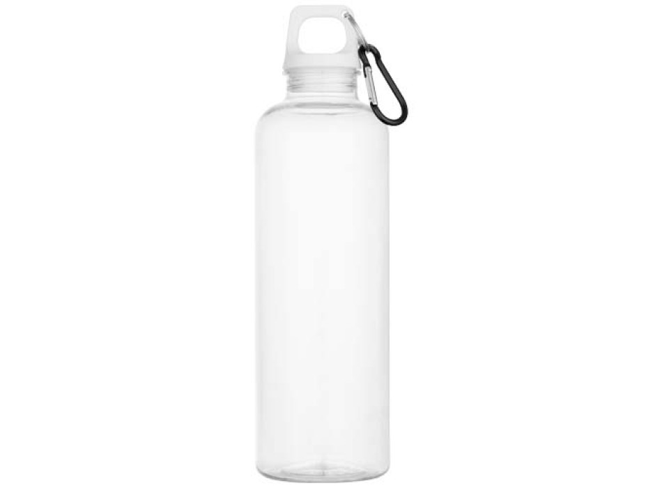 Borraccia in plastica riciclata certificata RCS da 750 ml con moschettone Oregon FullGadgets.com
