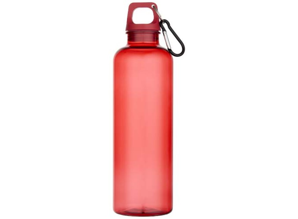 Borraccia in plastica riciclata certificata RCS da 750 ml con moschettone Oregon FullGadgets.com