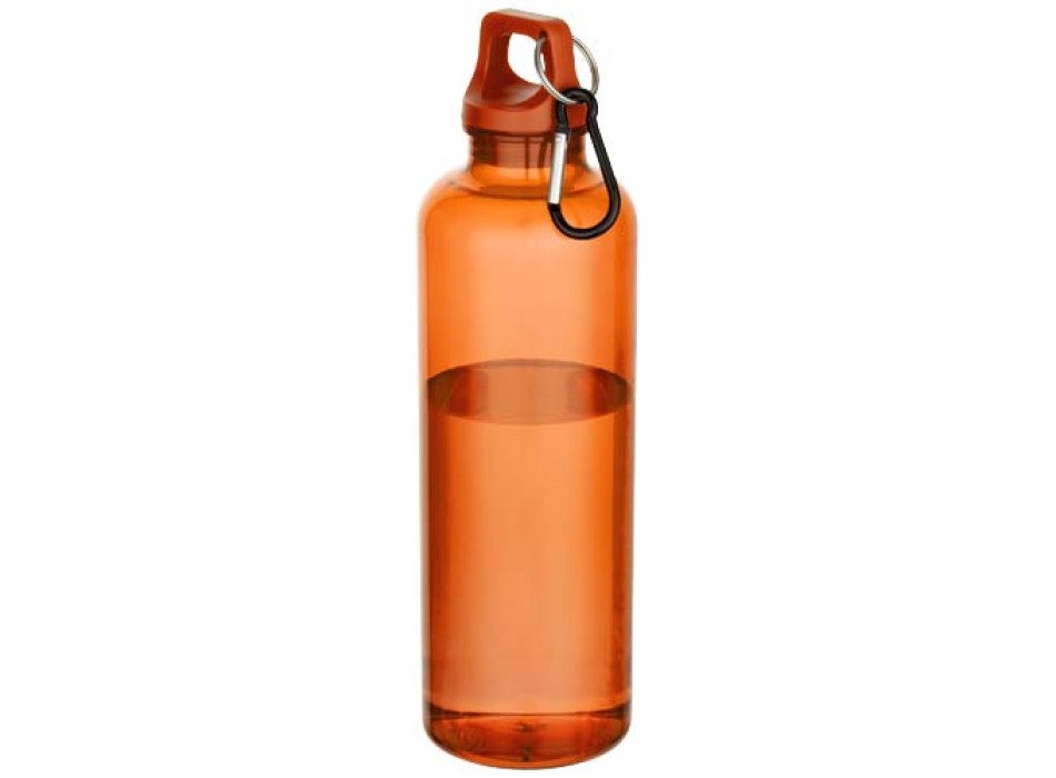 Borraccia in plastica riciclata certificata RCS da 750 ml con moschettone Oregon FullGadgets.com