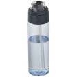 Borraccia in plastica riciclata RCS con tappo a doppia funzione e cannuccia a scatto da 700 ml Theron FullGadgets.com