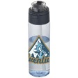 Borraccia in plastica riciclata RCS con tappo a doppia funzione e cannuccia a scatto da 700 ml Theron FullGadgets.com