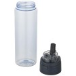Borraccia in plastica riciclata RCS con tappo a doppia funzione e cannuccia a scatto da 700 ml Theron FullGadgets.com