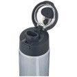 Borraccia in plastica riciclata RCS con tappo a doppia funzione e cannuccia a scatto da 700 ml Theron FullGadgets.com