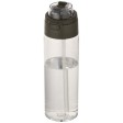Borraccia in plastica riciclata RCS con tappo a doppia funzione e cannuccia a scatto da 700 ml Theron FullGadgets.com
