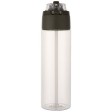 Borraccia in plastica riciclata RCS con tappo a doppia funzione e cannuccia a scatto da 700 ml Theron FullGadgets.com