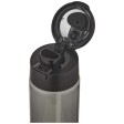 Borraccia in plastica riciclata RCS con tappo a doppia funzione e cannuccia a scatto da 700 ml Theron FullGadgets.com