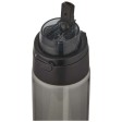 Borraccia in plastica riciclata RCS con tappo a doppia funzione e cannuccia a scatto da 700 ml Theron FullGadgets.com