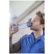 Borraccia in plastica riciclata RCS con tappo a doppia funzione e cannuccia a scatto da 700 ml Theron FullGadgets.com