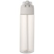 Borraccia in plastica riciclata RCS con tappo a doppia funzione e cannuccia a scatto da 700 ml Theron FullGadgets.com