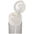 Borraccia in plastica riciclata RCS con tappo a doppia funzione e cannuccia a scatto da 700 ml Theron FullGadgets.com