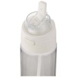 Borraccia in plastica riciclata RCS con tappo a doppia funzione e cannuccia a scatto da 700 ml Theron FullGadgets.com
