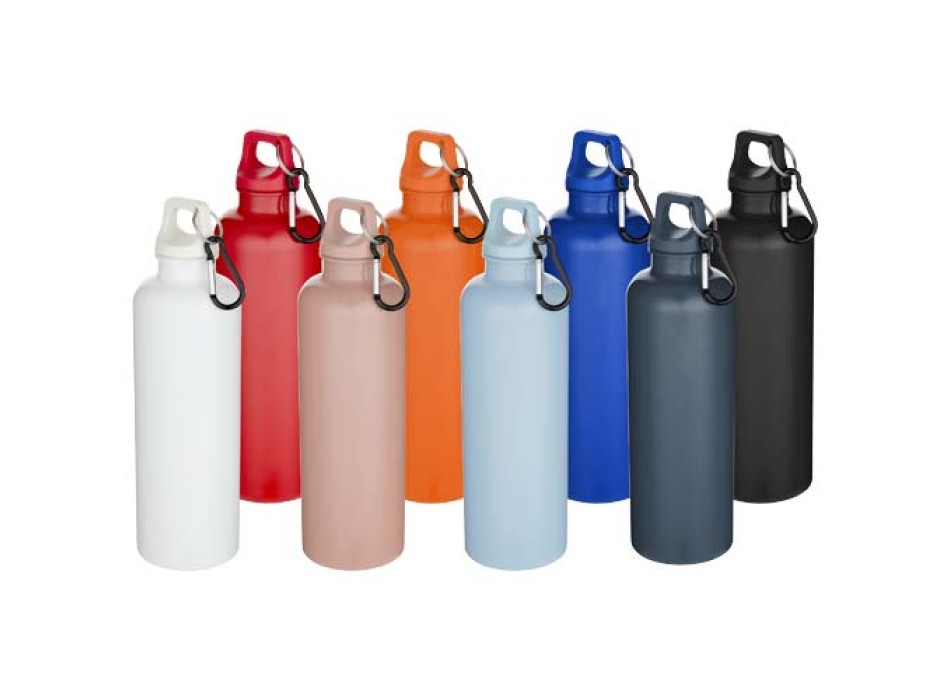 Borraccia in plastica riciclata RCS in tinta unita con moschettone Oregon da 750 ml FullGadgets.com