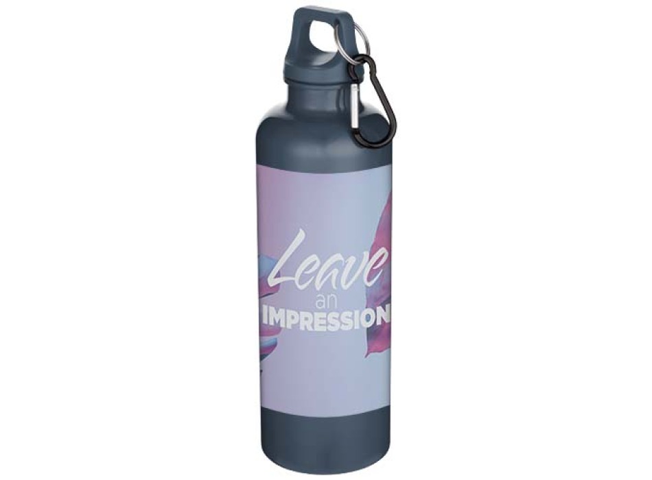 Borraccia in plastica riciclata RCS in tinta unita con moschettone Oregon da 750 ml FullGadgets.com