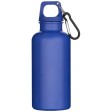 Borraccia in plastica riciclata RCS in tinta unita da 400 ml con moschettone Oregon  FullGadgets.com