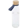 Borraccia in vetro da 500 ml con manico in silicone e coperchio in bambù Porto  FullGadgets.com