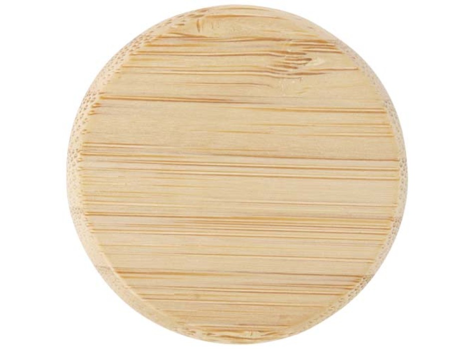 Borraccia in vetro da 500 ml con manico in silicone e coperchio in bambù Porto  FullGadgets.com