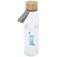 Borraccia in vetro da 500 ml con manico in silicone e coperchio in bambù Porto  FullGadgets.com