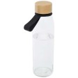 Borraccia in vetro da 500 ml con manico in silicone e coperchio in bambù Porto  FullGadgets.com