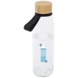 Borraccia in vetro da 500 ml con manico in silicone e coperchio in bambù Porto  FullGadgets.com
