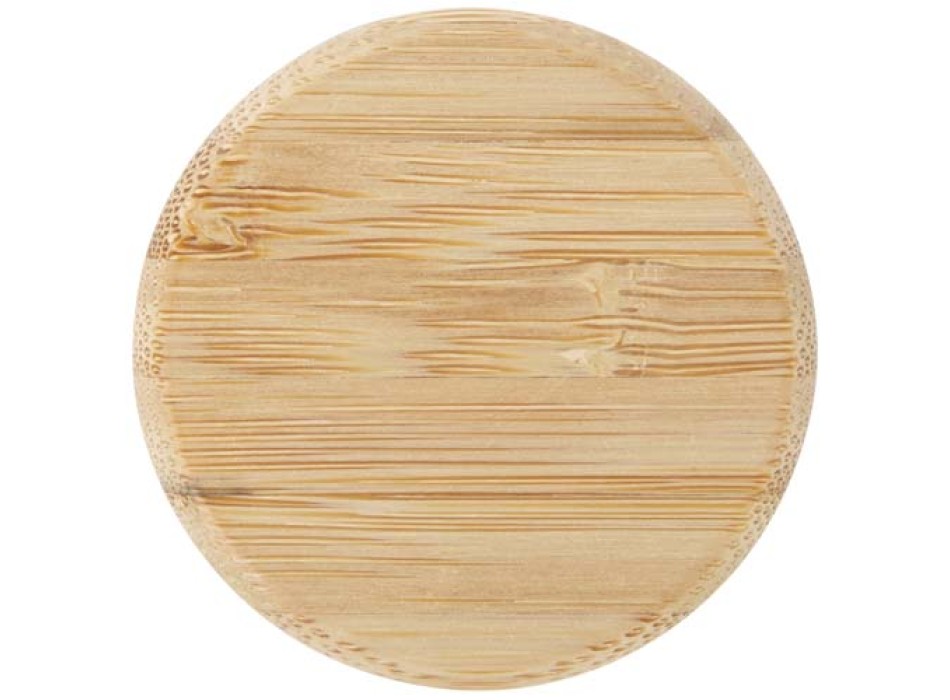 Borraccia in vetro da 500 ml con manico in silicone e coperchio in bambù Porto  FullGadgets.com