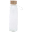 Borraccia in vetro da 500 ml con manico in silicone e coperchio in bambù Porto  FullGadgets.com